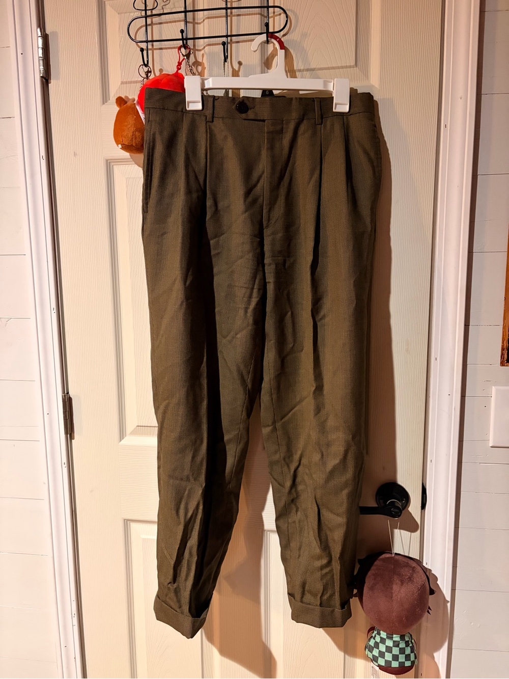 Men's Pleated Dress Pants